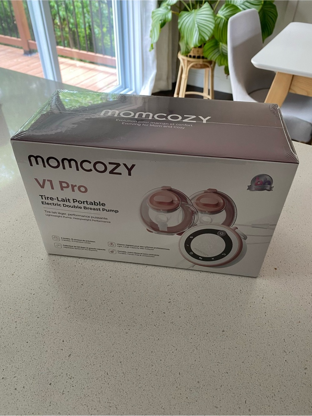 Momcozy V1 Pro Portable Electric Double Breast Pump - SEALED/NOT OPENED